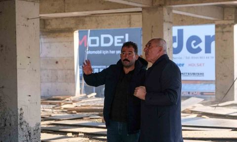 KESOB’un Yeni Hizmet Binası 78 Günde Kaba İnşaat Aşamasına Geldi