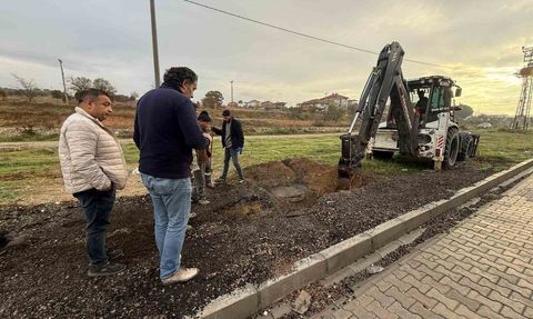 Köprübaşı’nda doğalgaz çalışmaları başladı: İlk kazma Temrek Mahallesi'nde vuruldu