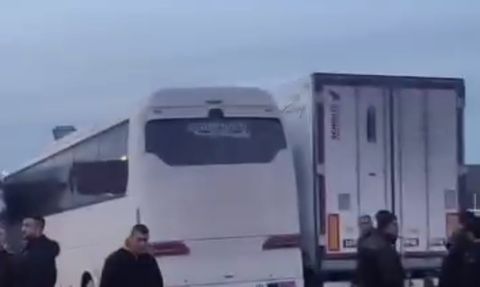 Kütahya'da zincirleme kaza: 3 işçi yaralandı