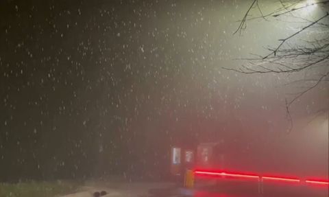 Kuzuyayla’ya gece kar yağdı — Kartepe’de kış manzarası