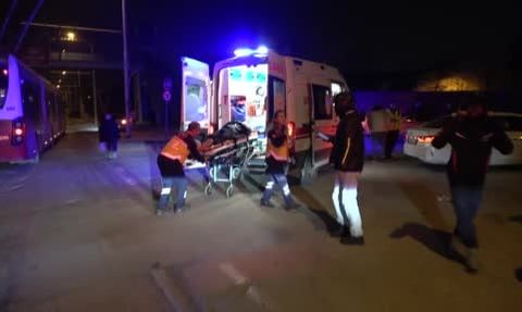 Malatya'da motokurye ile otomobil çarpıştı: sürücü yaralandı