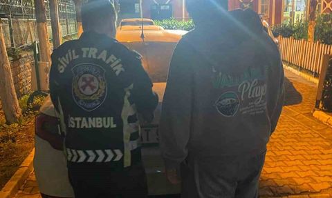 Maltepe'de hastane otoparkında drift cezası: 48 bin 378 TL