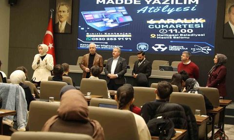 Melikgazi'de KÜRE Madde Yazım Atölyesi: Gençlerden Yerli Dijital Ansiklopediye Katkı
