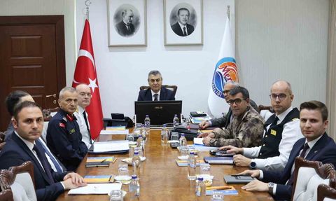 Mersin'de güvenlik ve asayiş değerlendirmesi yapıldı