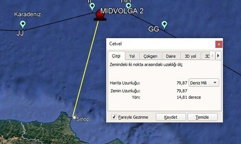 MIDVOLGA-2 tankeri saldırı sonrası Sinop’a doğru ilerliyor