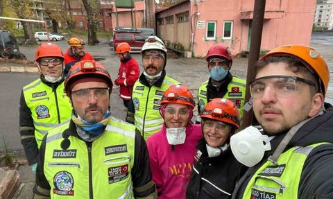 Motosikletli gönüllü arama-kurtarma ekibi AFAD akreditasyonu için hazırlanıyor