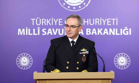 MSB: Karadeniz'den giren İHA F-16 ile takip edilip kontrollü şekilde düşürüldü