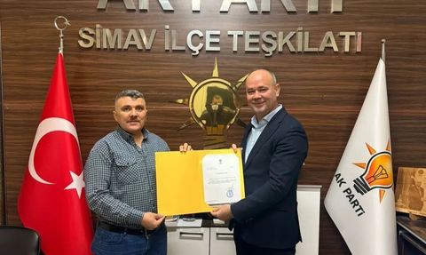 Muradınlar'da Volkan Kırbıyık AK Parti Mahalle Başkanı Oldu