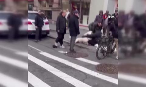 New York’ta tasmalı pitbull 1 yaşındaki çocuğun bacağını ısırdı