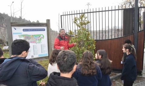 Öğrenciler Düzce Üniversitesi’nin Hayvan Müzesi ve Botanik Bahçesini Gezdi