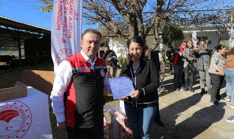 Ortaca'da Süt Sığırcılığı Hijyen ve Sanitasyon Sertifikaları Verildi