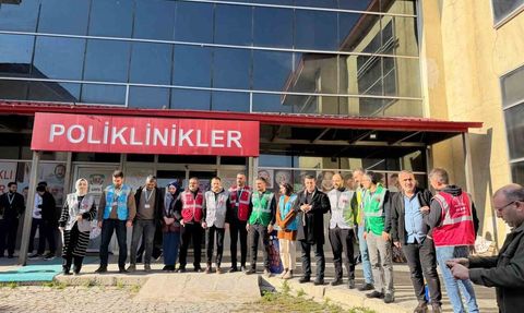 Patnos Ağız ve Diş Sağlığı Merkezi'nde Kapsamlı Yangın Tatbikatı