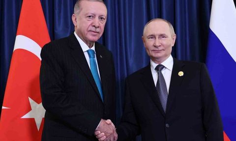 Putin ile Erdoğan yarın Aşkabat’ta görüşecek