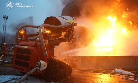 Rusya'nın 653 dron ve 51 füze saldırısı: Ukrayna enerji ve sanayi altyapısında hasar