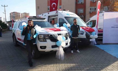 Sağlık Bakanlığı Kilis’e 4 acil sağlık aracı tahsis etti
