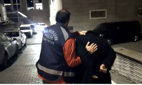Samsun'da 12 yıl 6 ay kesinleşmiş cezası bulunan şüpheli yakalandı