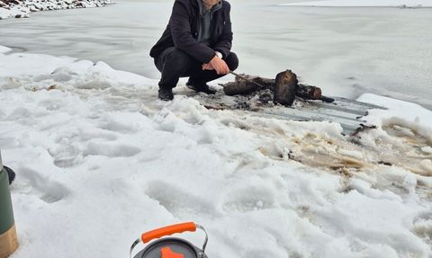 Sandras Dağı'nda yılın ilk karı ziyaretçi akınına yol açtı