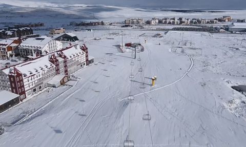 Sarıkamış Beyaza Büründü: Drone Görüntüleri Kartpostallık