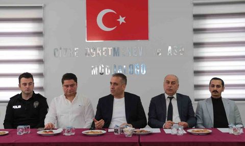 Sazak ve Tufan Cizre’de muhtarlarla güvenlik ve asayişi görüştü
