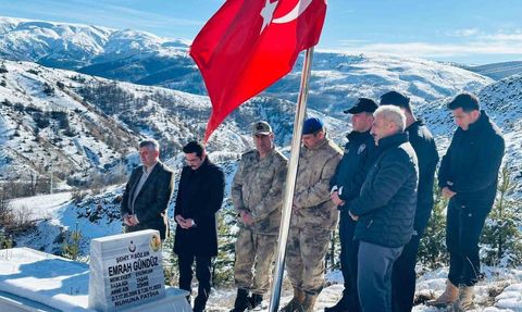 Şehit Piyade Sözleşmeli Er Emrah Gündüz İçin Mevlid Programı Düzenlendi