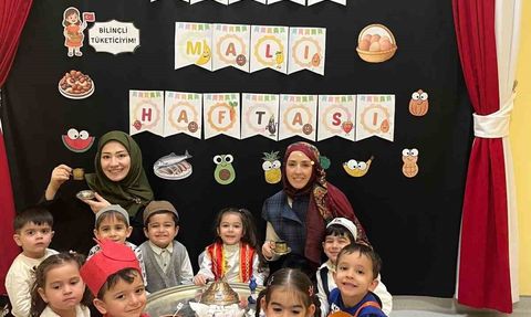 Sincan kreşlerinde Tutum, Yatırım ve Türk Malları Haftası coşkusu