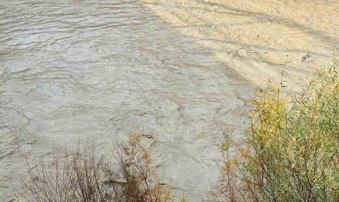Şırnak’ta Hezil Çayı yağışların ardından coştu