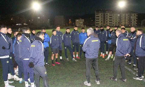 Söğütspor'da Savaş Akgün ilk idmanına çıktı