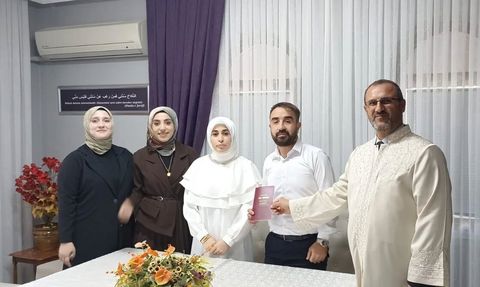 Söke Müftülüğü 2025'te 100. resmi nikahı kıydı