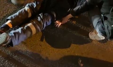 Tekirdağ'da motosikletin çarptığı yaya yaralandı