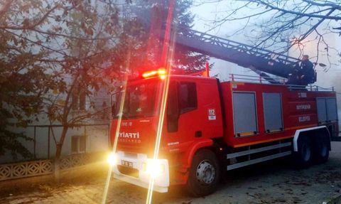 Tekirdağ Muratlı'da açık unutulan tüp paniğe yol açtı