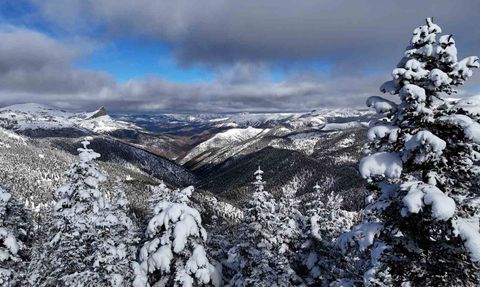 Tersun Dağı’nda kar sonrası kartpostallık manzaralar