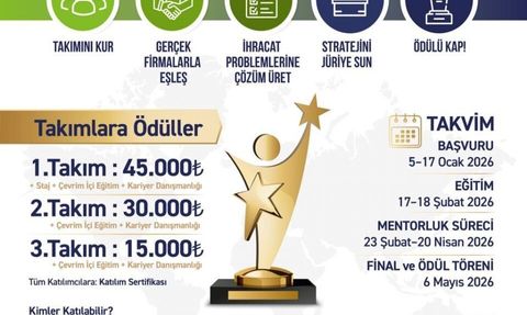 Trakya İhracatında Genç Stratejiler Yarışması başlıyor