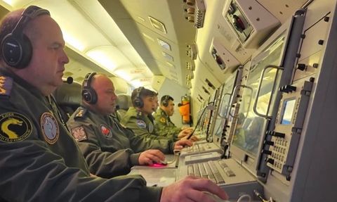 Türk Hava Kurumu, Karadeniz üzerinde eğitim uçuşu gerçekleştirdi