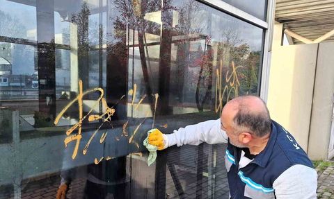 Üst geçit asansörlerinde düzenli temizlik ve bakım çalışmaları