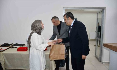 Vezirköprü'de hakim ve savcılara veda programı