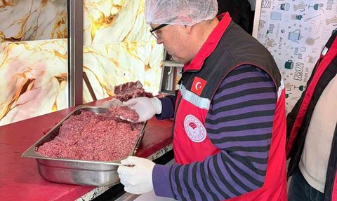Yalova'da mevzuata aykırı kıyma satışına 210 bin TL ceza