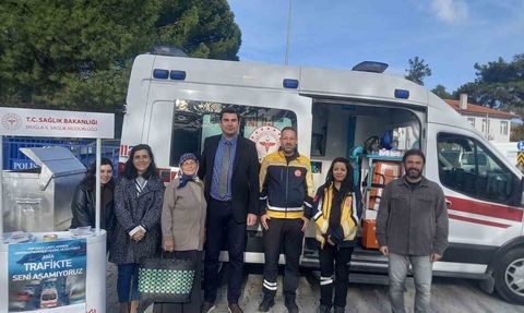 Yatağan’da 1-7 Aralık kapsamında acil sağlık hizmetleri tanıtıldı
