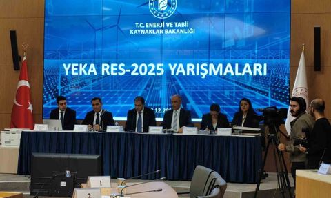 YEKA RES-2025 Yarışmaları tamamlandı: 6 projede kazanan teklifler belli oldu