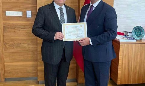 Yeniköy Kemerköy Enerji'ye 4 milyondan fazla fidanla takdir belgesi