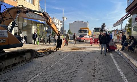 Yenipazar’da eskiyen içme suyu hattı ASKİ ile yenileniyor