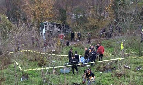 Zonguldak servis kazasında 6 kamu görevlisine 3 yıl 6 aya kadar hapis talebi