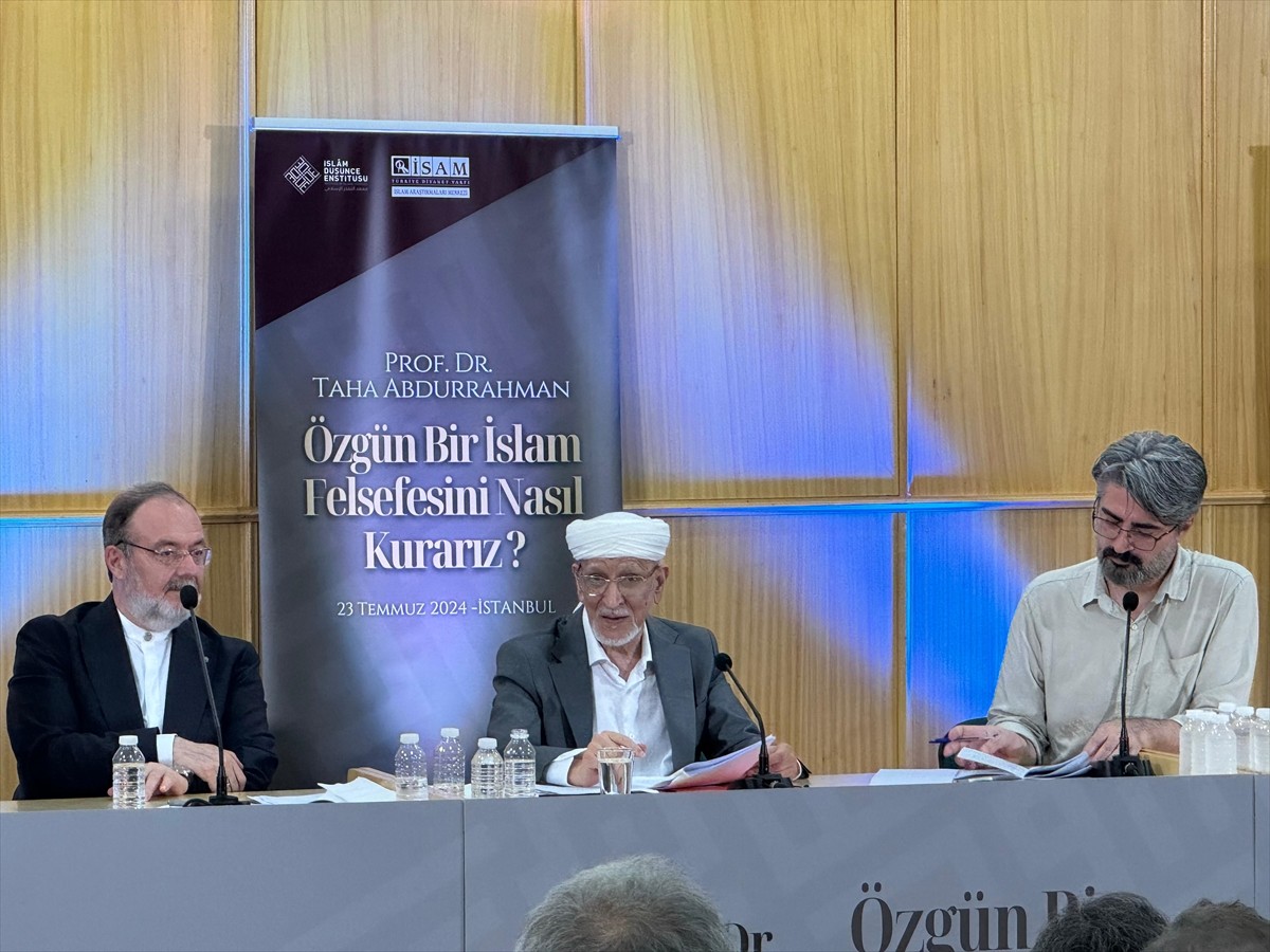 Arap dünyasının önde gelen düşünürlerinden Faslı filozof Prof. Dr. Taha Abdurrahman, Türkiye...