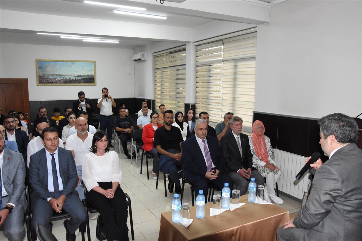 Arnavutluk'ta Fetullahçı Terör Örgütü'nün (FETÖ) 15 Temmuz'daki darbe girişiminin anlatıldığı "15...