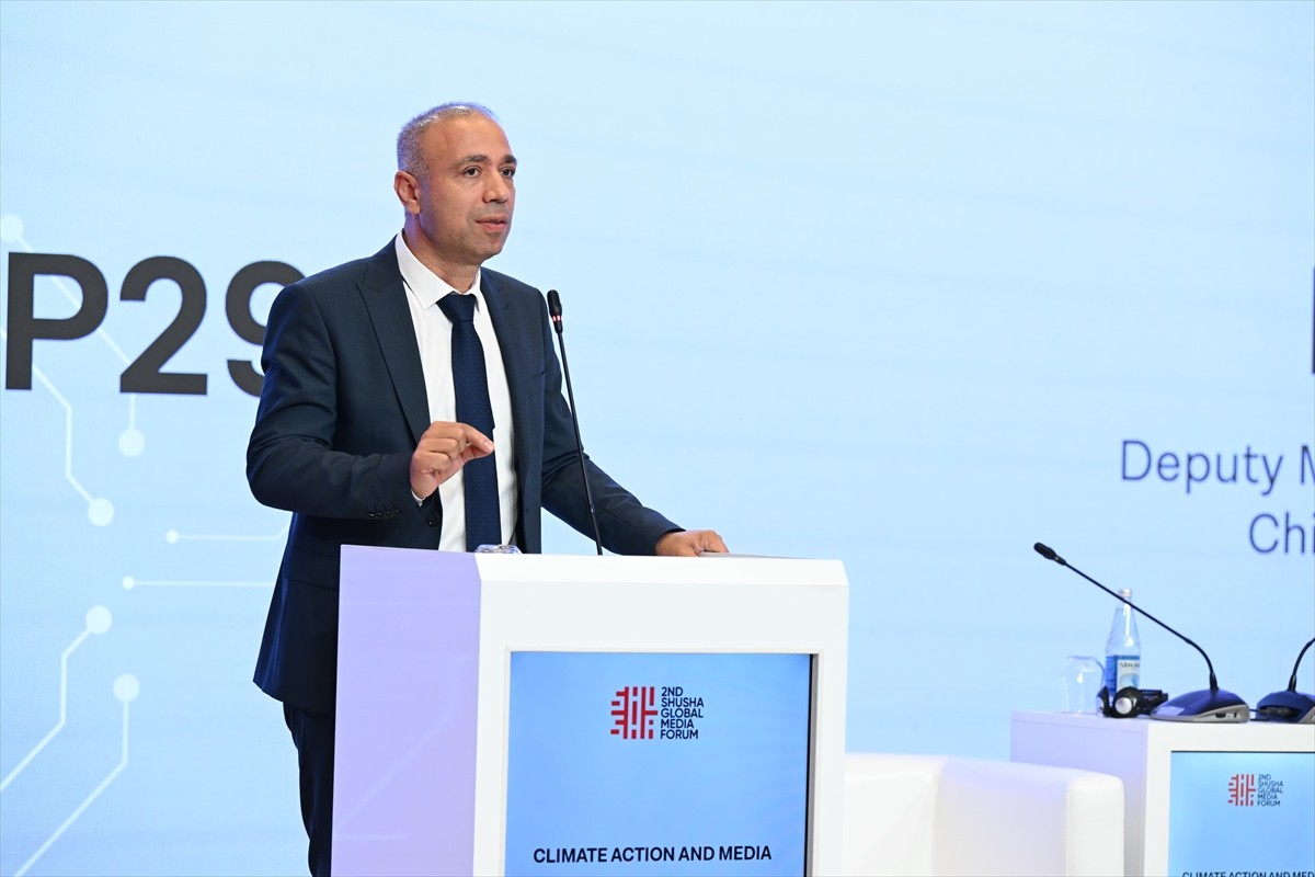 Azerbaycan Enerji Bakanı Yardımcısı, COP 29 CEO'su Elnur Soltanov, Şuşa kentinde düzenlenen 2....