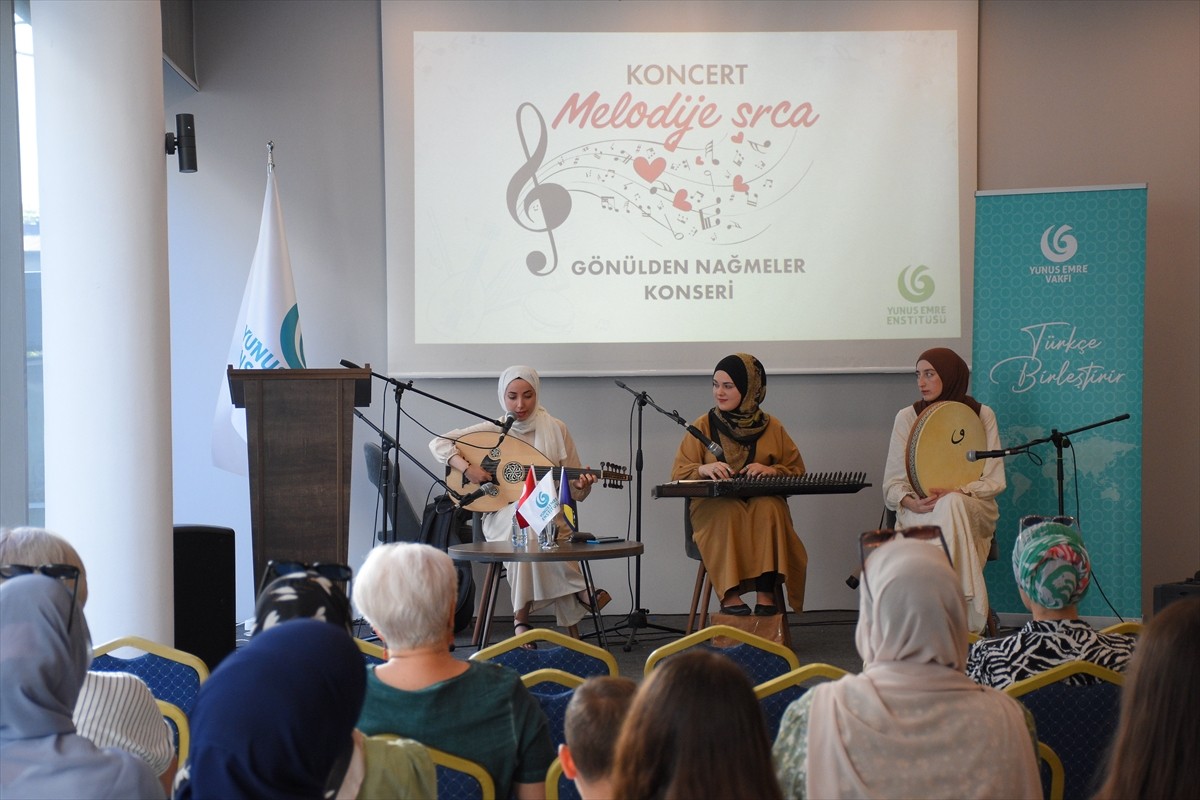 Bosna Hersek'in başkenti Saraybosna'daki Yunus Emre Enstitüsü'nde (YEE), "Gönülden Nağmeler"...