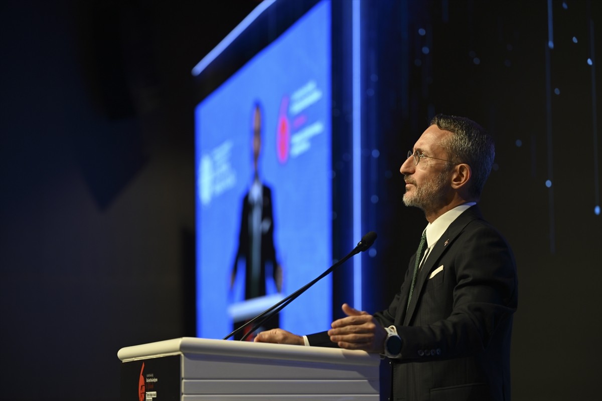 Cumhurbaşkanlığı İletişim Başkanı Fahrettin Altun, Ankara'da düzenlenen "Cumhurbaşkanlığı İletişim...