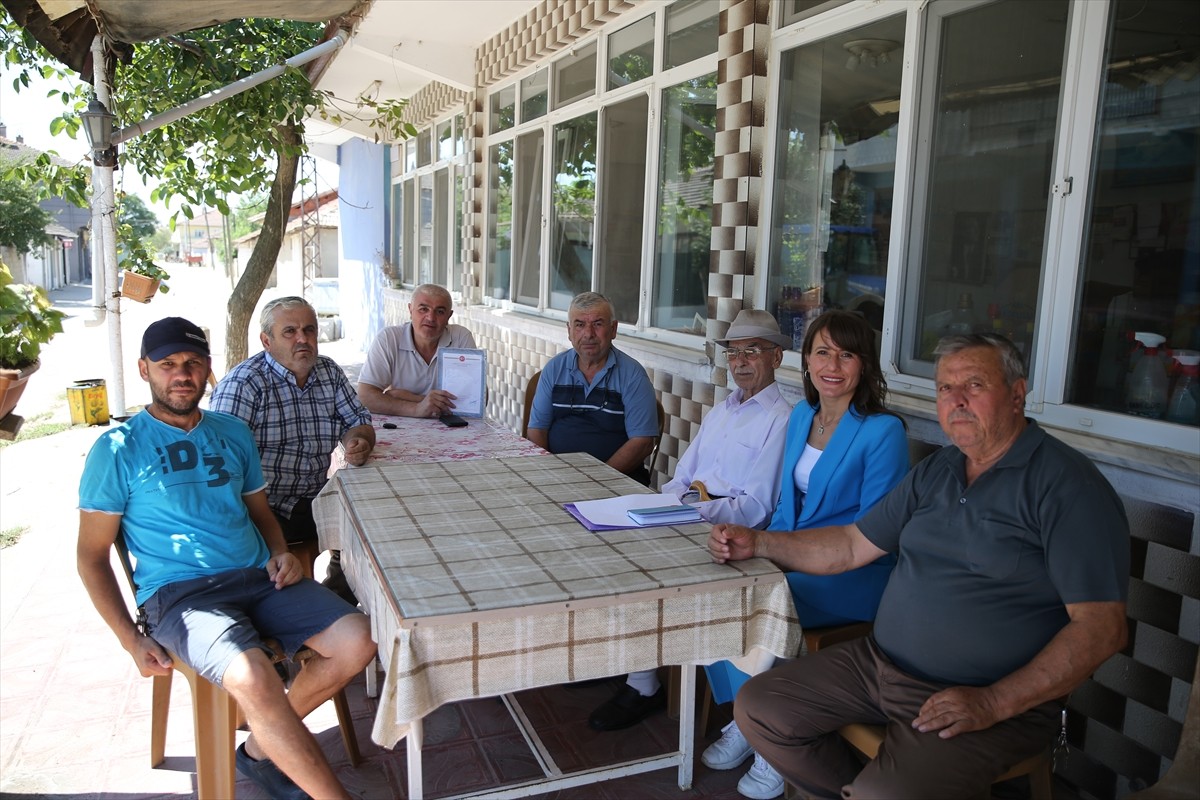 Edirne'de 24 yıldır süren ve 34 mirasçısı olan arazinin paylaşımına ilişkin uyuşmazlık...