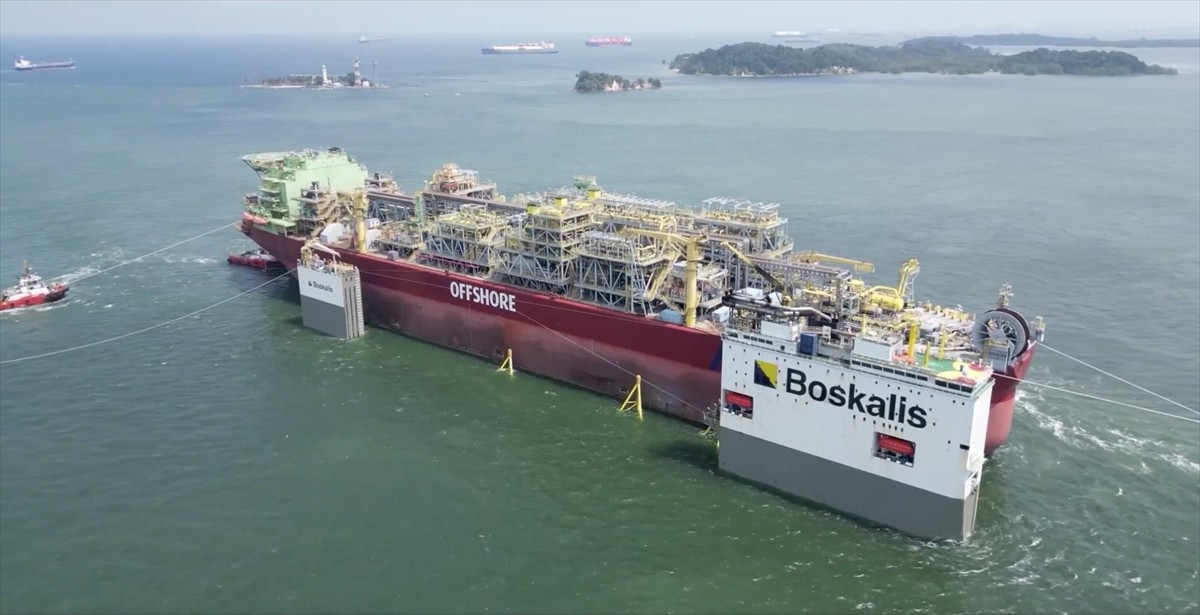 Enerji ve Tabii Kaynaklar Bakanı Alparslan Bayraktar, Türkiye'nin enerji filosunun yeni üyesi...