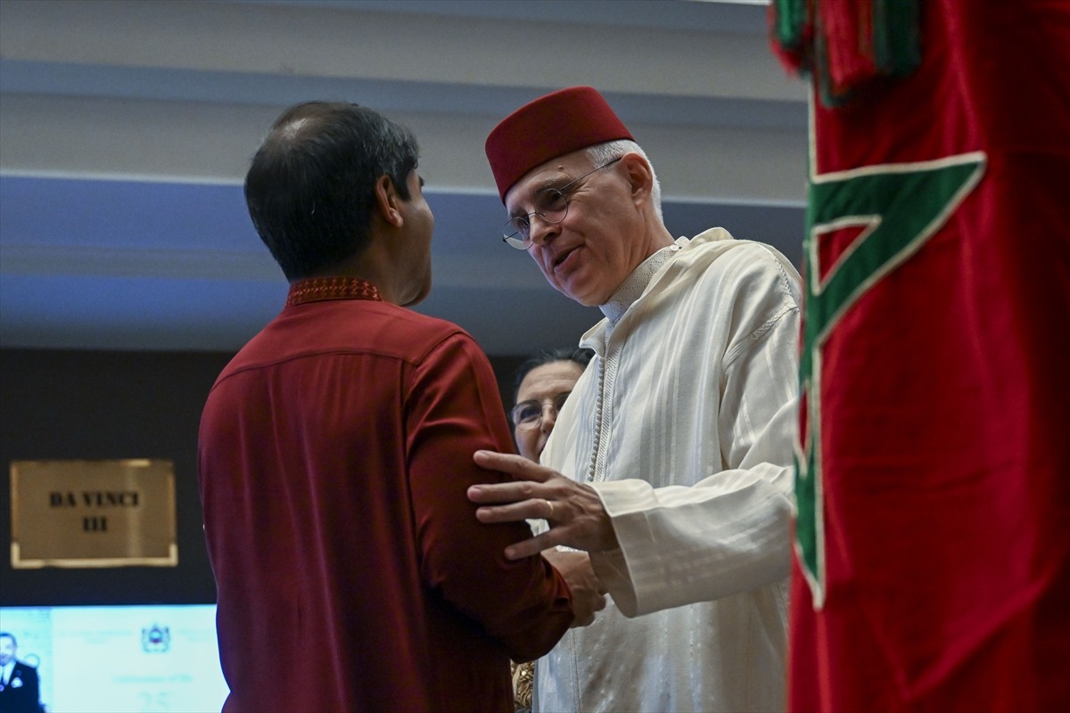 Fas'ın Ankara Büyükelçiliği tarafından "Kral 6. Muhammed'in tahta çıkışının 25. yıl dönümü"nü...