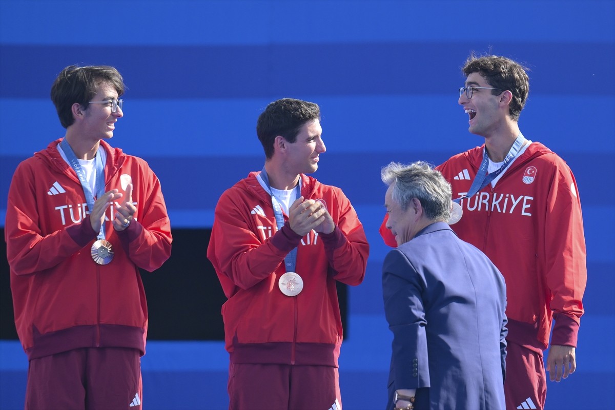 Fransa'da düzenlenen Paris 2024 Olimpiyat Oyunları'nın üçüncü gününde Okçuluk Klasik Yay Takım...